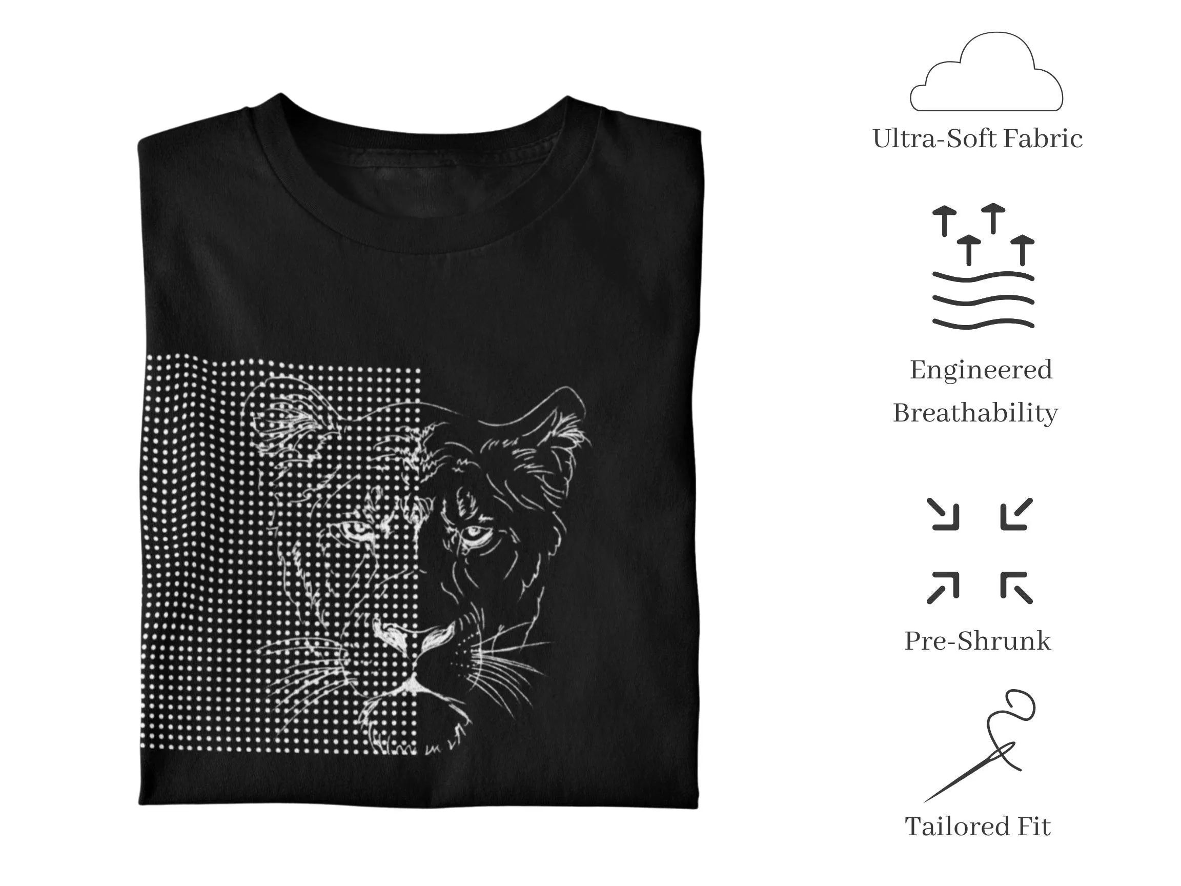 Lioness Cotton Modern Fit Graphic Tee /  1 Color