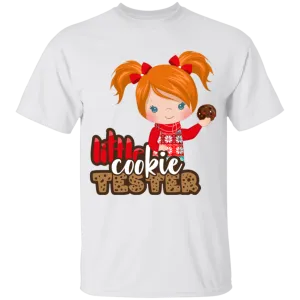 Little Cookie Tester Red Hair Girl 100% Cotton T-Shirt