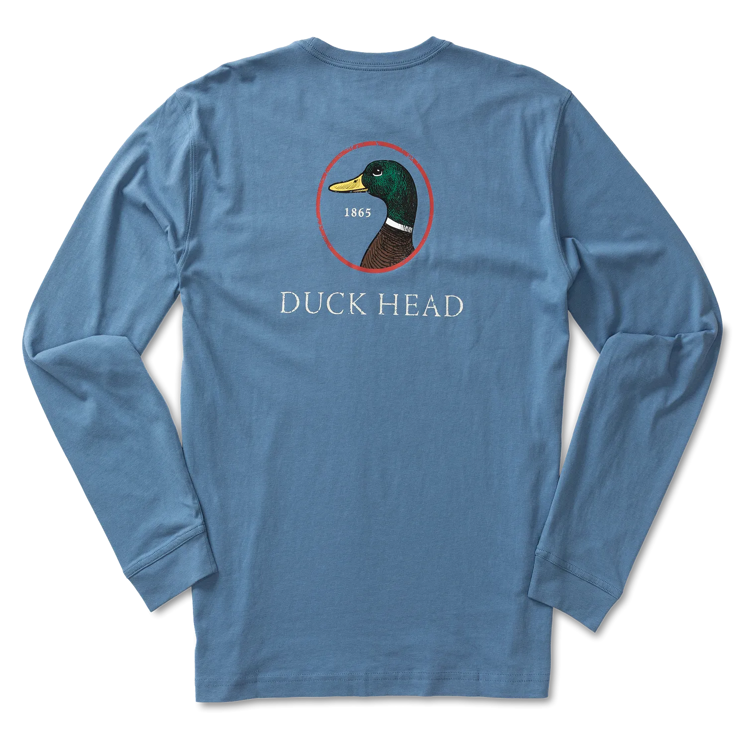 Logo Long Sleeve T-Shirt - Harbor Blue