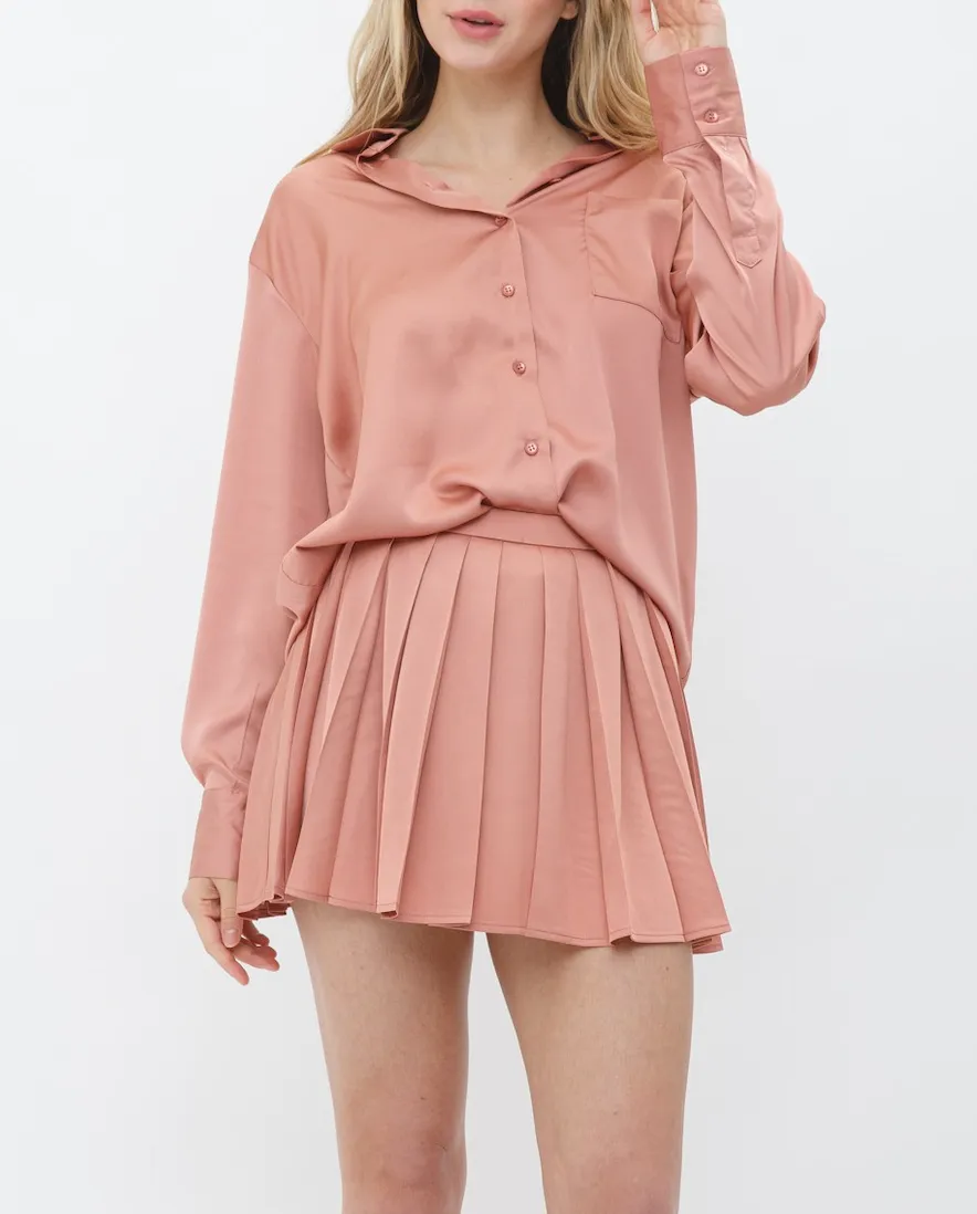 Long Sleeve Button Down Top