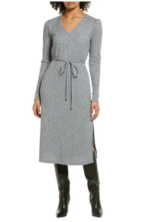 Long Sleeve Sweater Knit Dress
