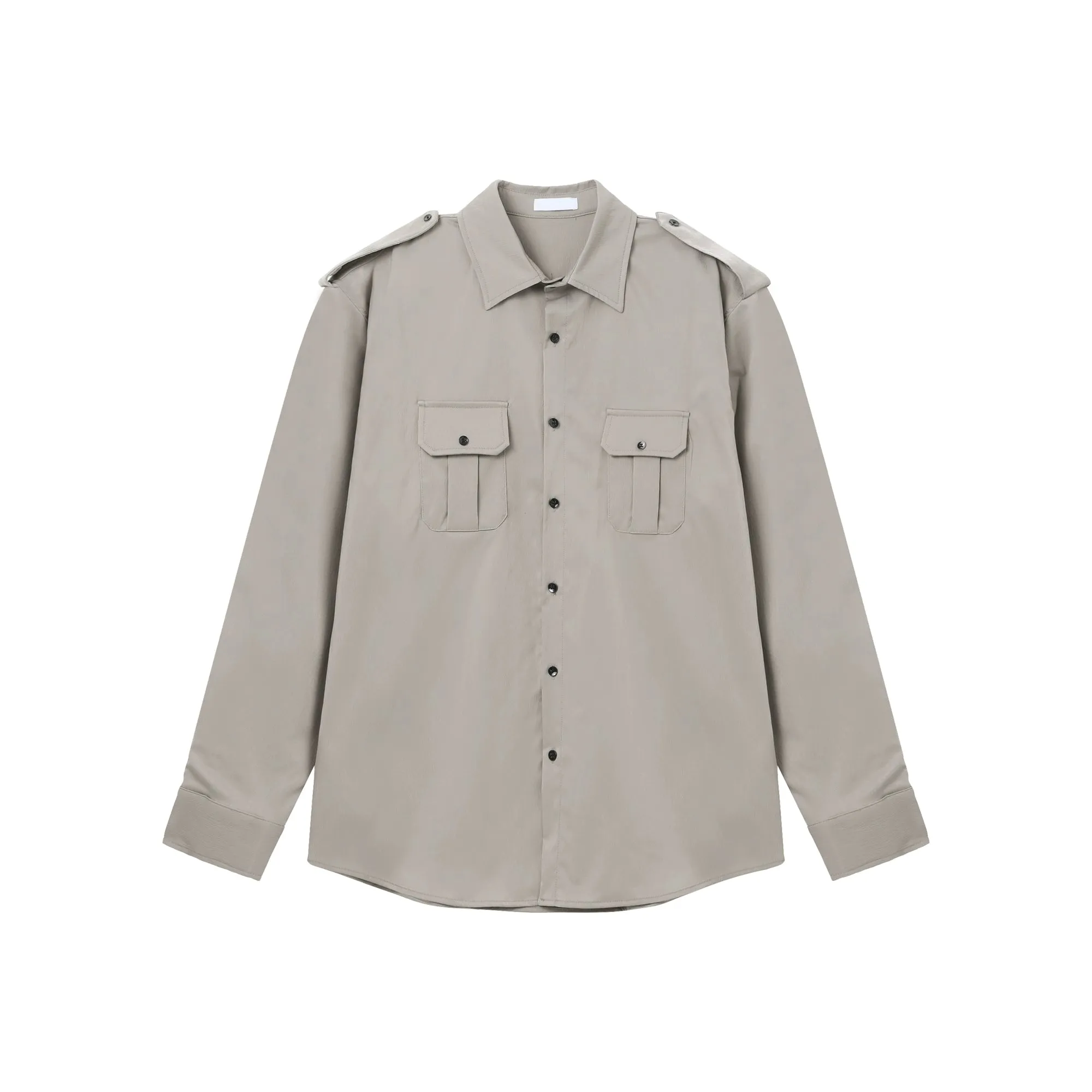 Loose-fit Pleated Cargo Suit Set