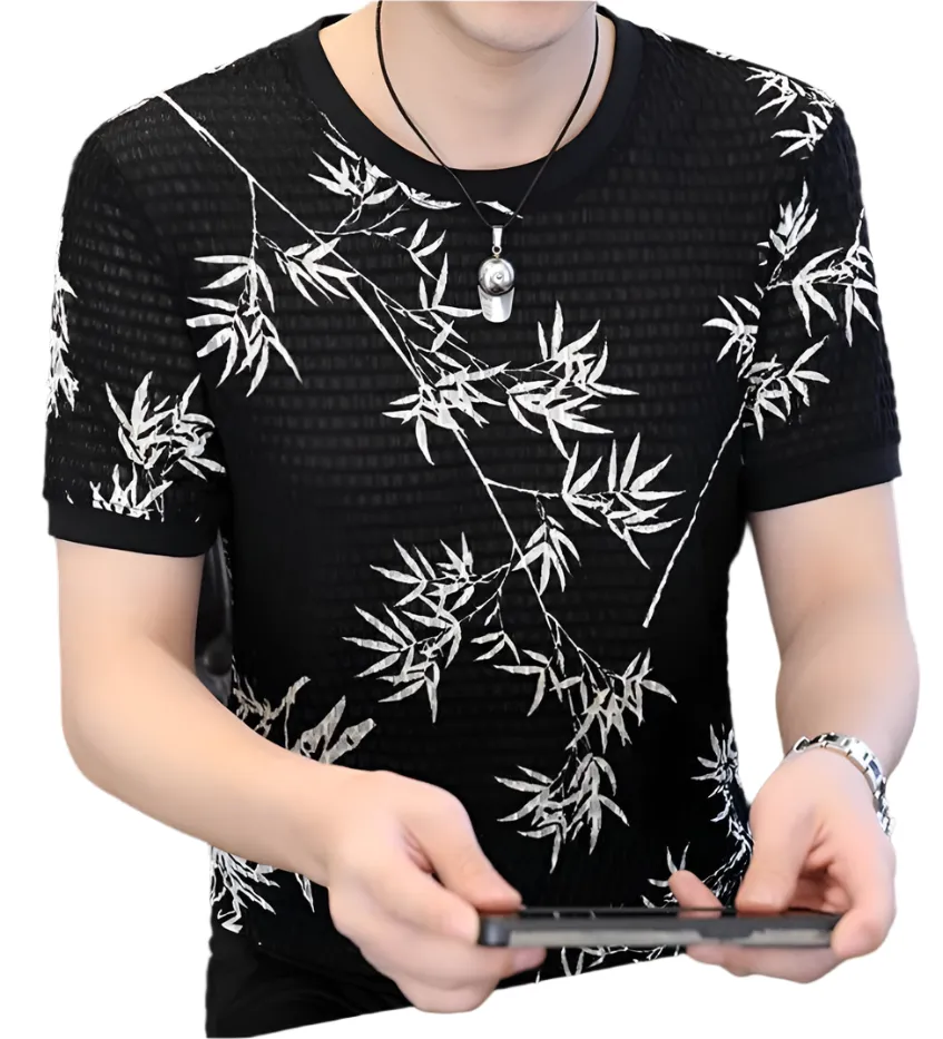 Luca – Bamboo Slim-Fit Men’s Top