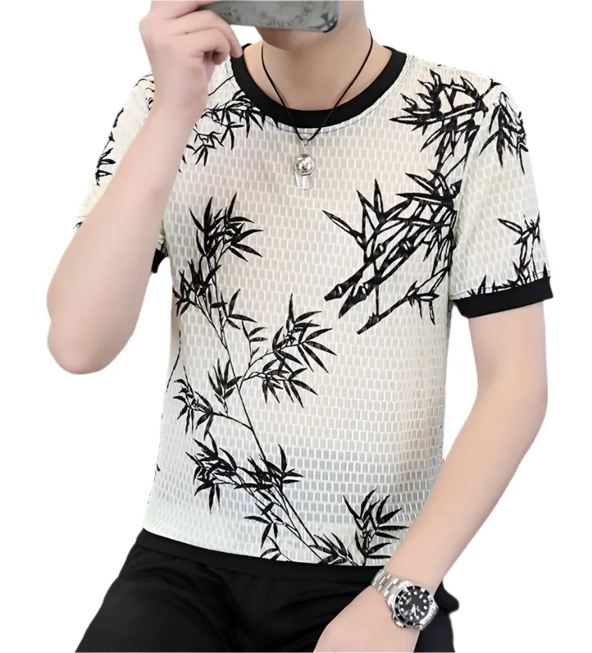 Luca – Bamboo Slim-Fit Men’s Top