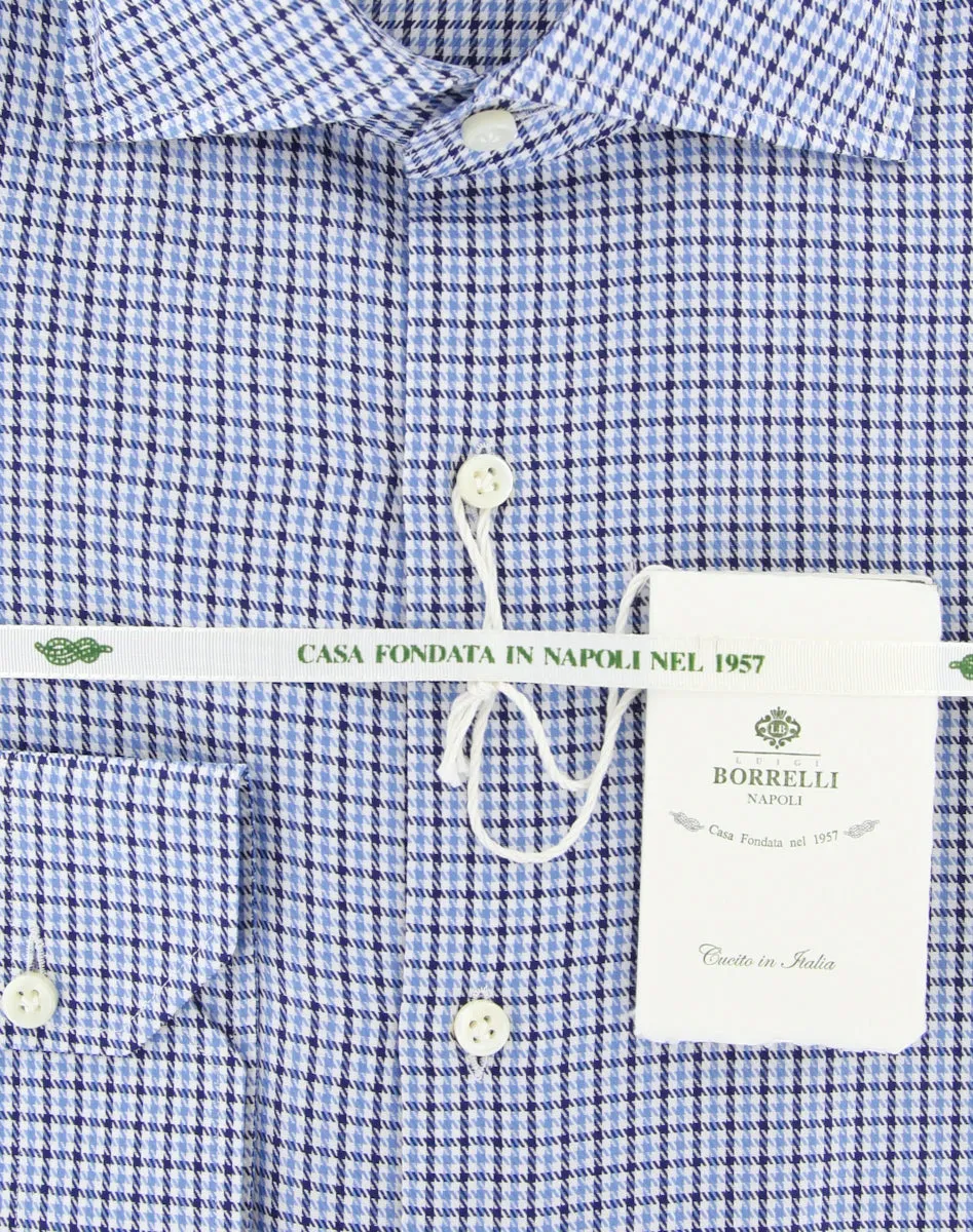 Luigi Borrelli Blue Shirt - Slim