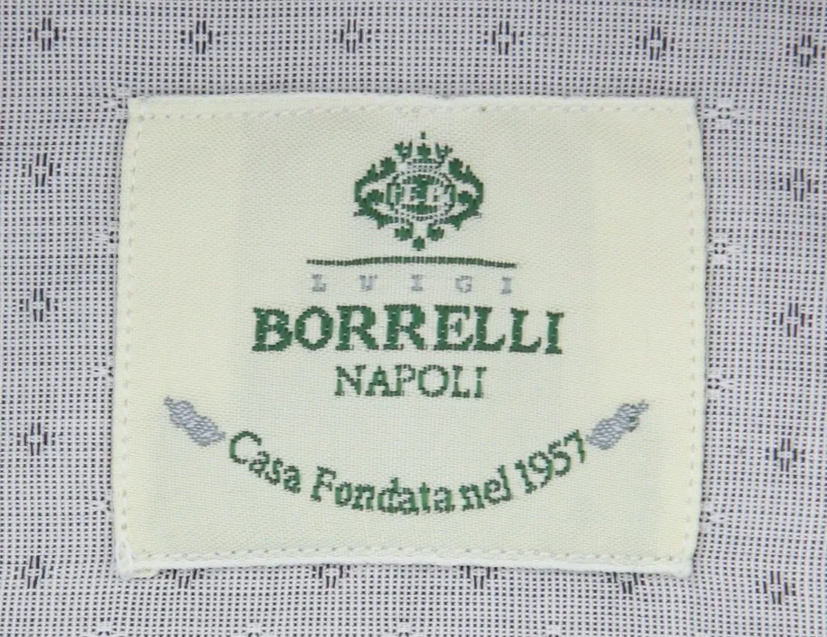 Luigi Borrelli Gray Shirt - Slim
