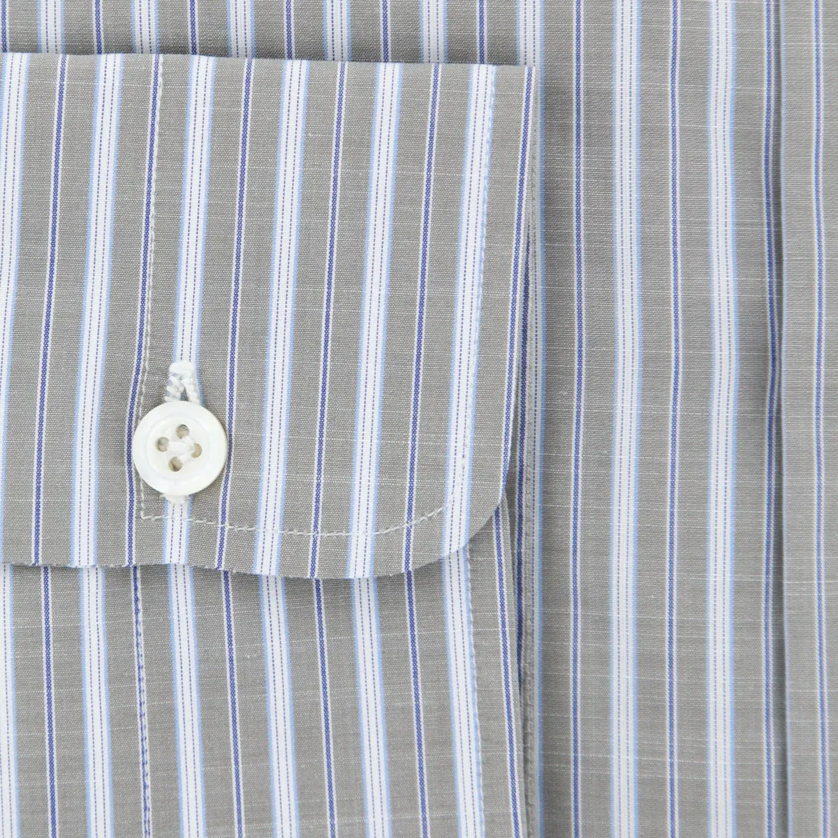 Luigi Borrelli Gray Shirt - Slim