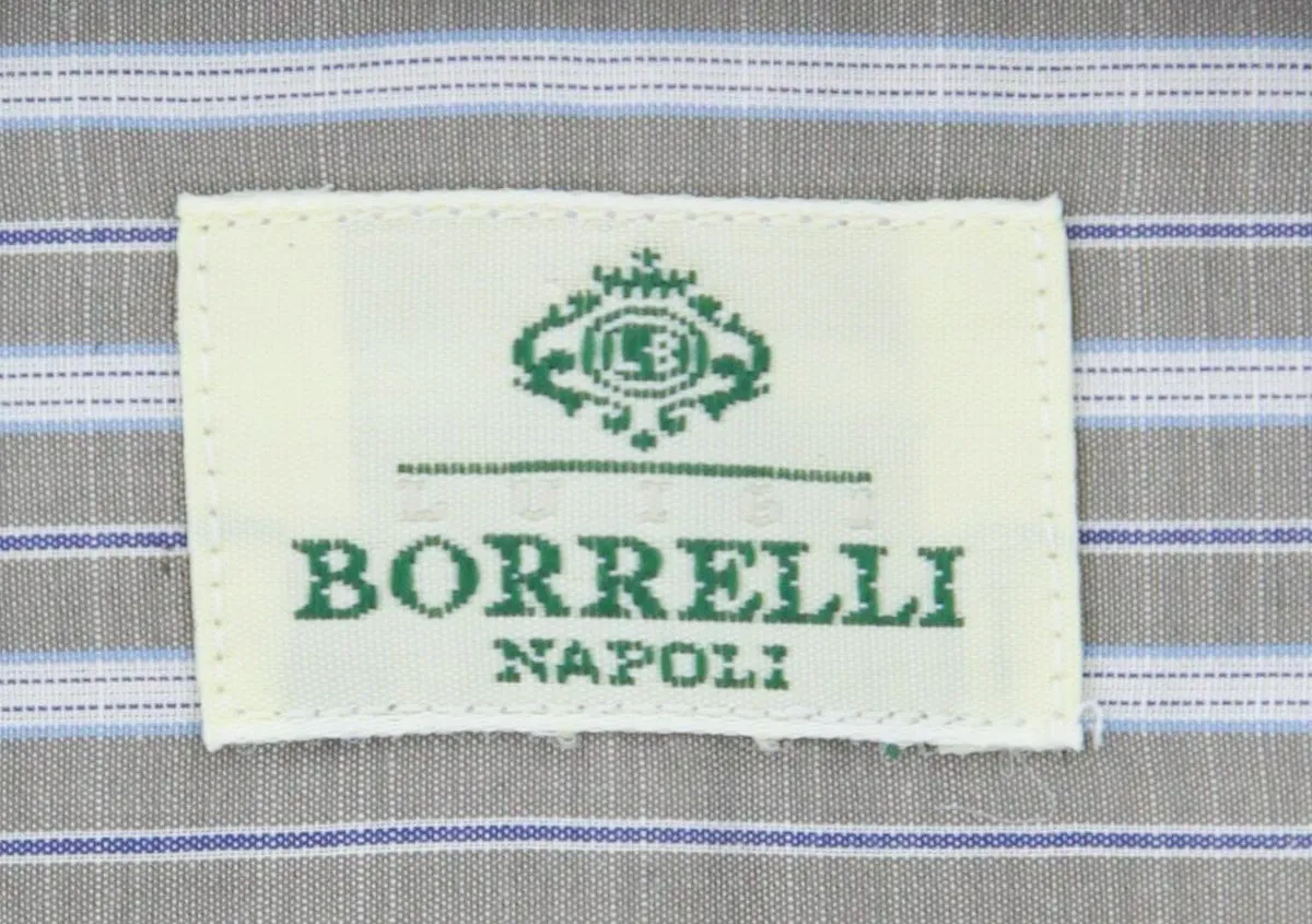 Luigi Borrelli Gray Shirt - Slim