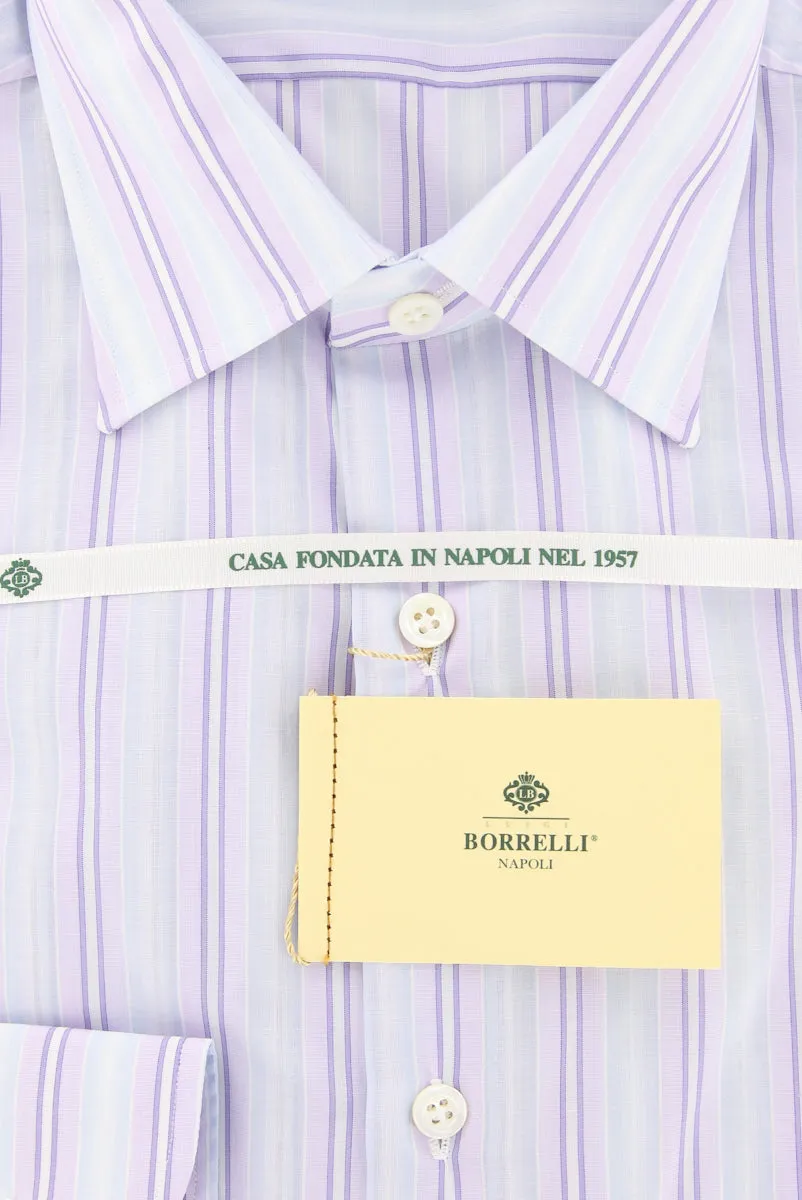 Luigi Borrelli Lavender Purple Shirt - Extra Slim