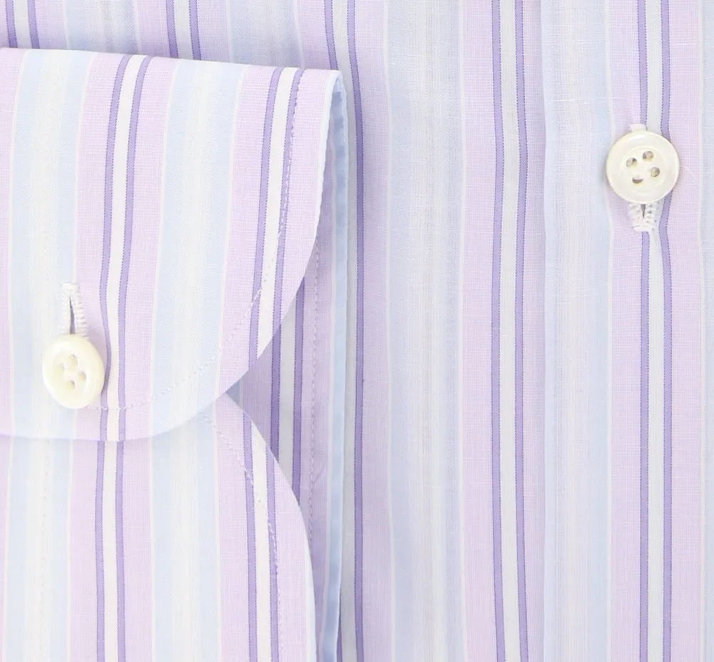Luigi Borrelli Lavender Purple Shirt - Extra Slim