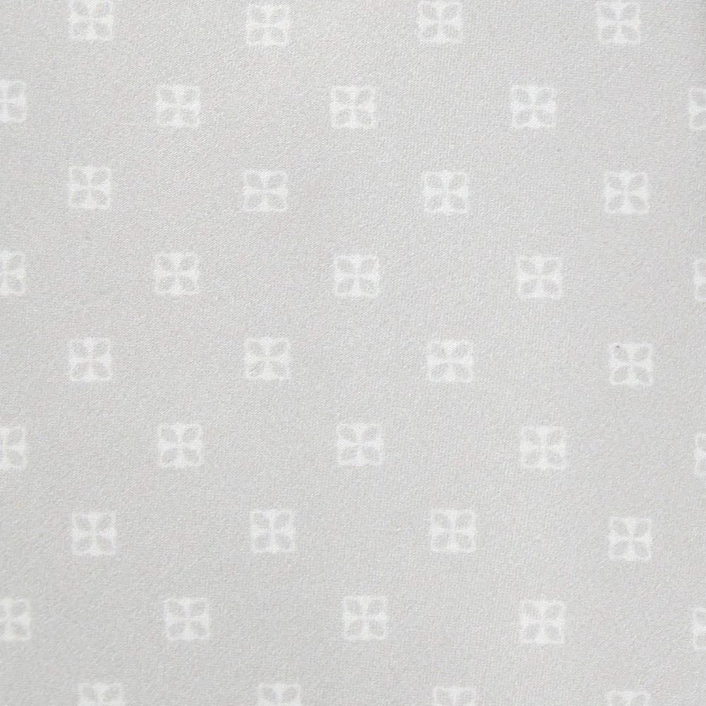 Luigi Borrelli Light Gray Silk Tie