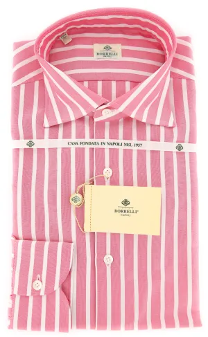 Luigi Borrelli Pink Shirt - 15 US / 38 EU
