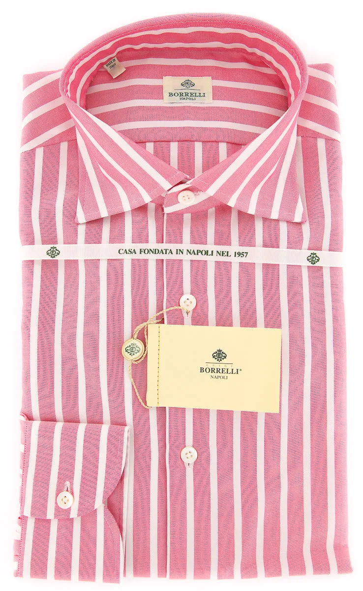 Luigi Borrelli Pink Shirt - 15 US / 38 EU