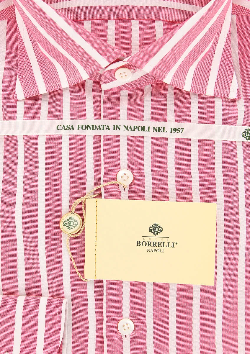 Luigi Borrelli Pink Shirt - 15 US / 38 EU