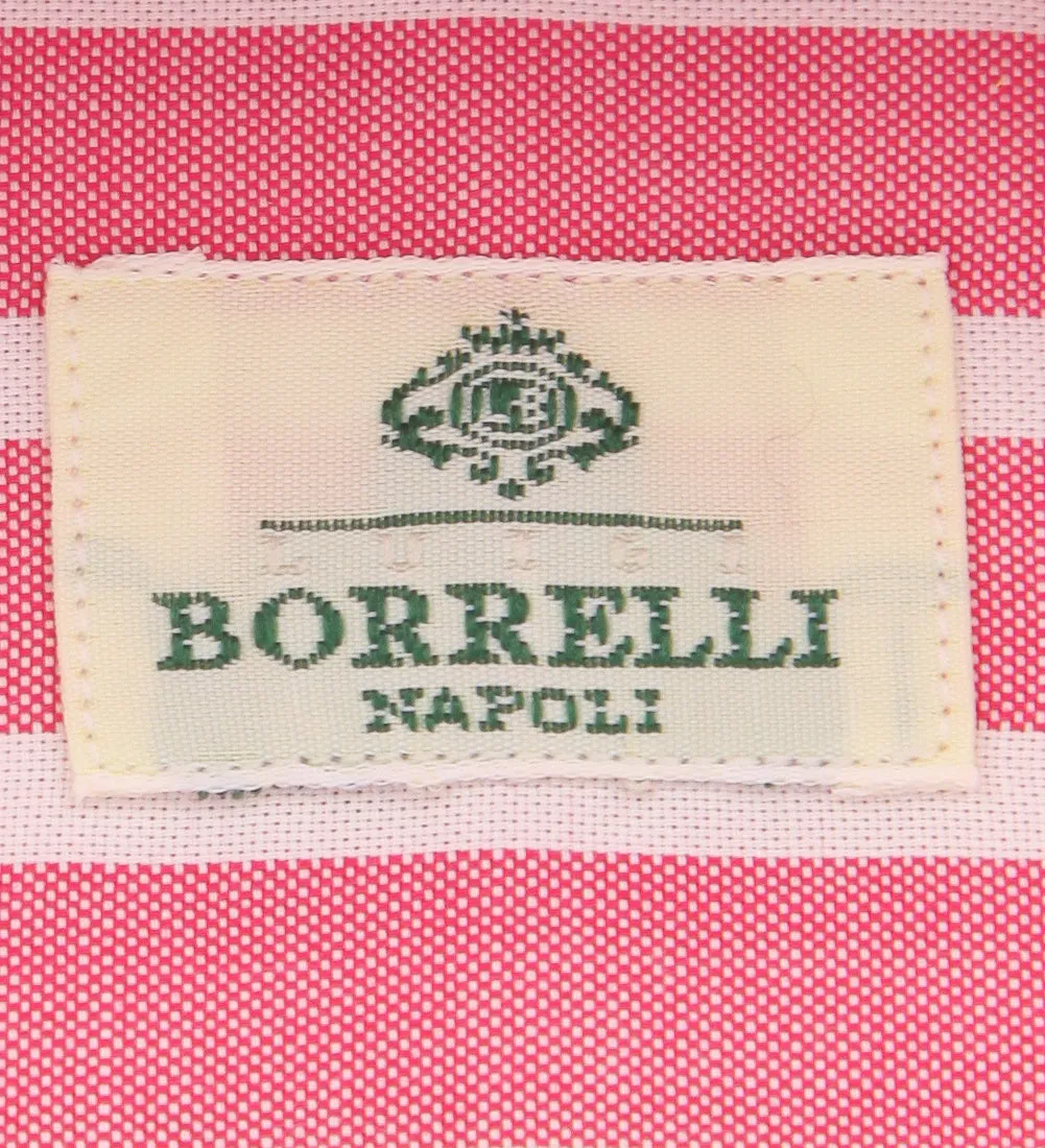 Luigi Borrelli Pink Shirt - 15 US / 38 EU