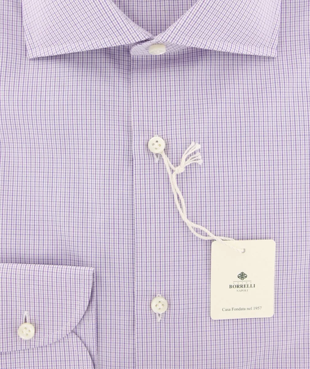 Luigi Borrelli Purple Shirt - Slim