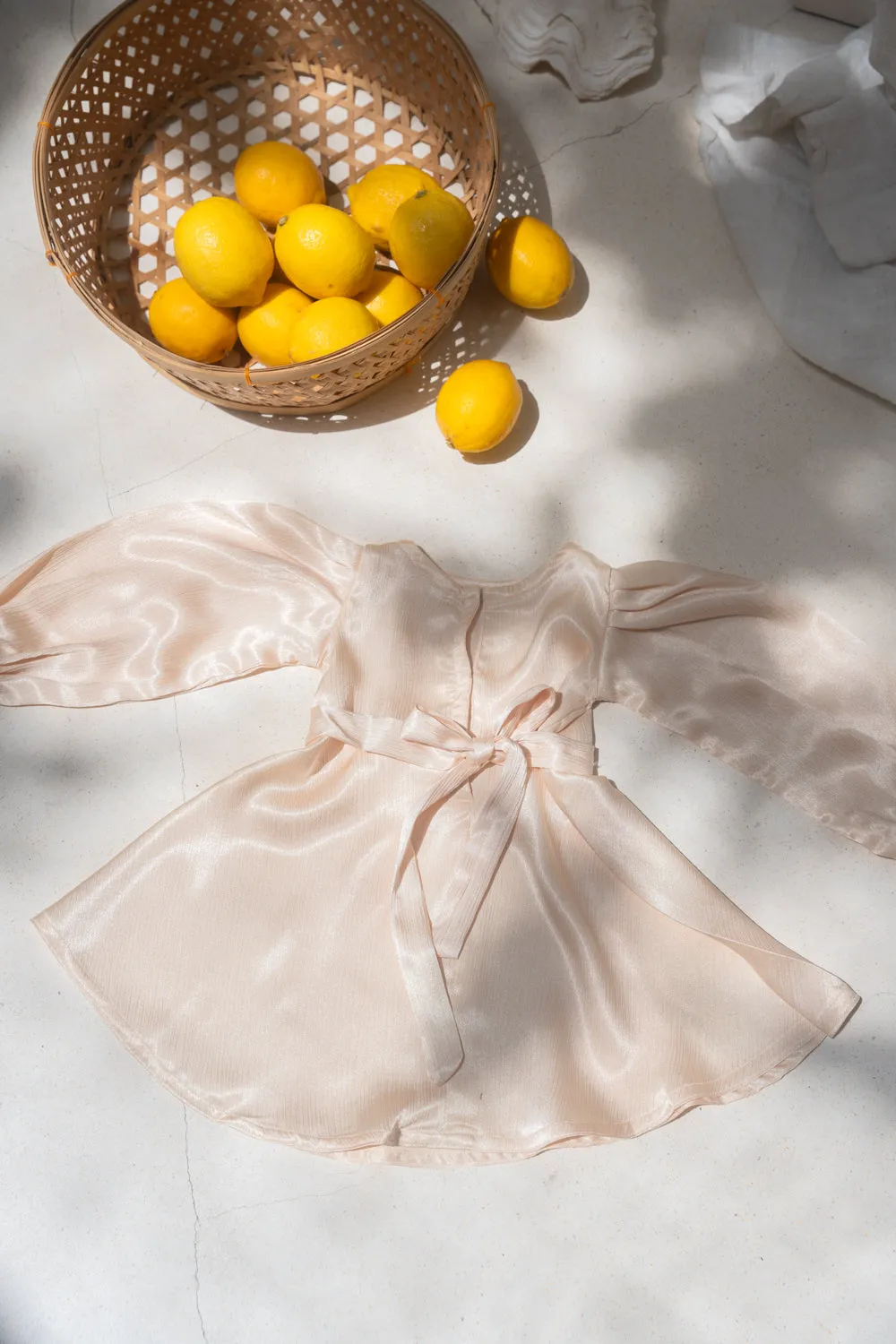 Luminous Grace Baby Dress