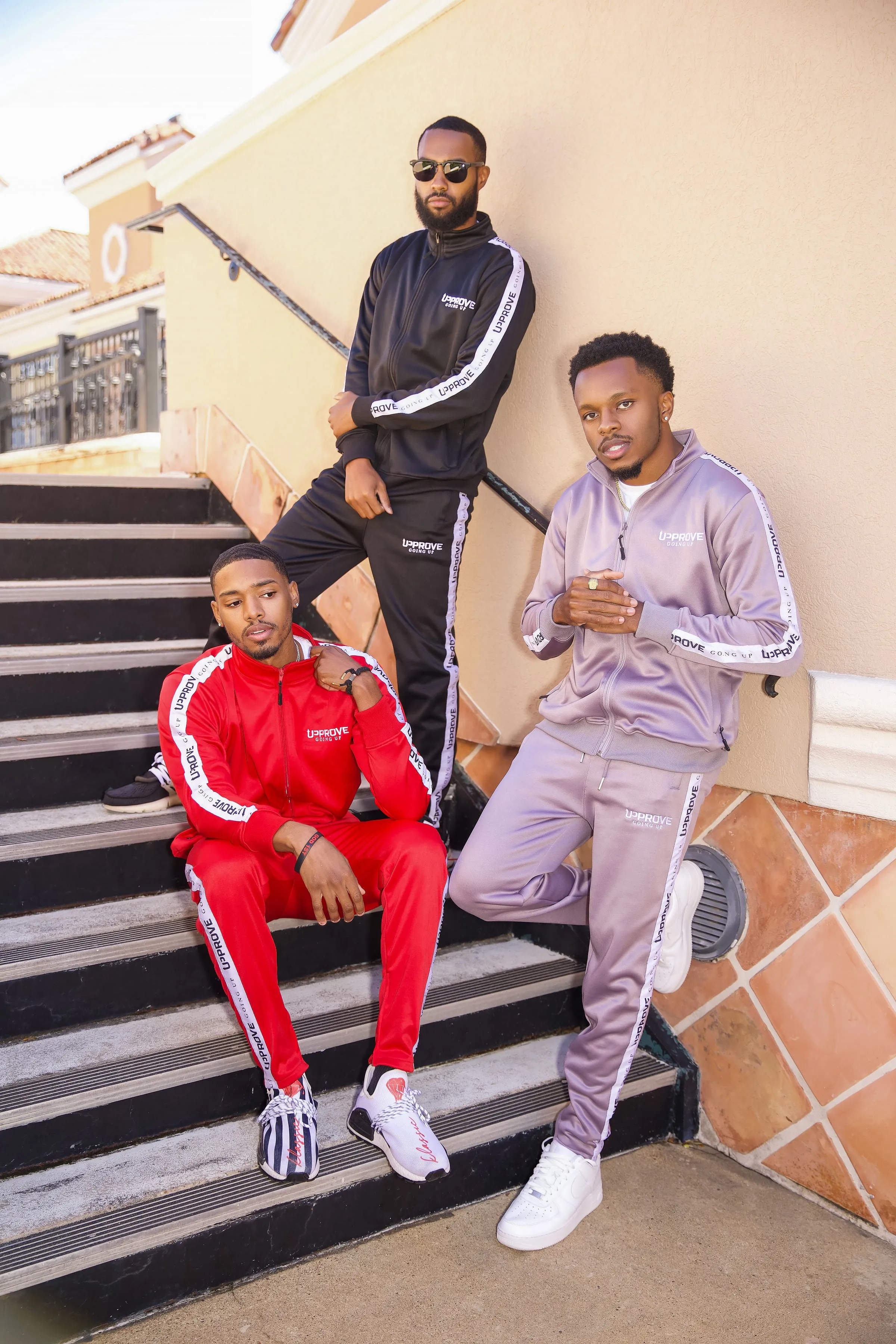 LUXURY TRACKSUIT JACKET (RED)