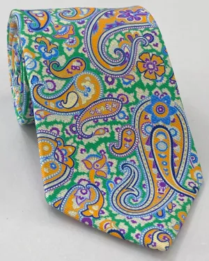 Macclesfield Modern Madder Printed Silk Tie MMPT-105