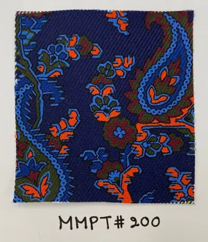 Macclesfield Modern Madder Printed Silk Tie MMPT-200