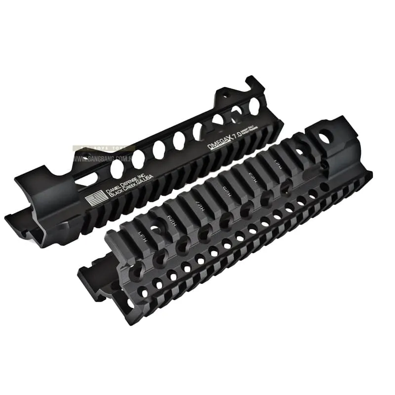 Madbull Daniel Defense Omega X Rail (7 Inch / Black)