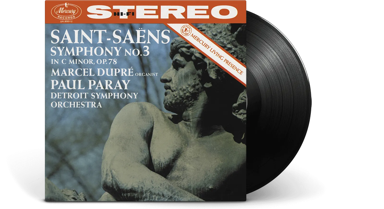 Marcel Dupré, Detroit Symphony Orchestra, Paul Paray : Saint-Saëns – Symphony No. 3 “Organ” (Half-Speed Vinyl Reissue Series)