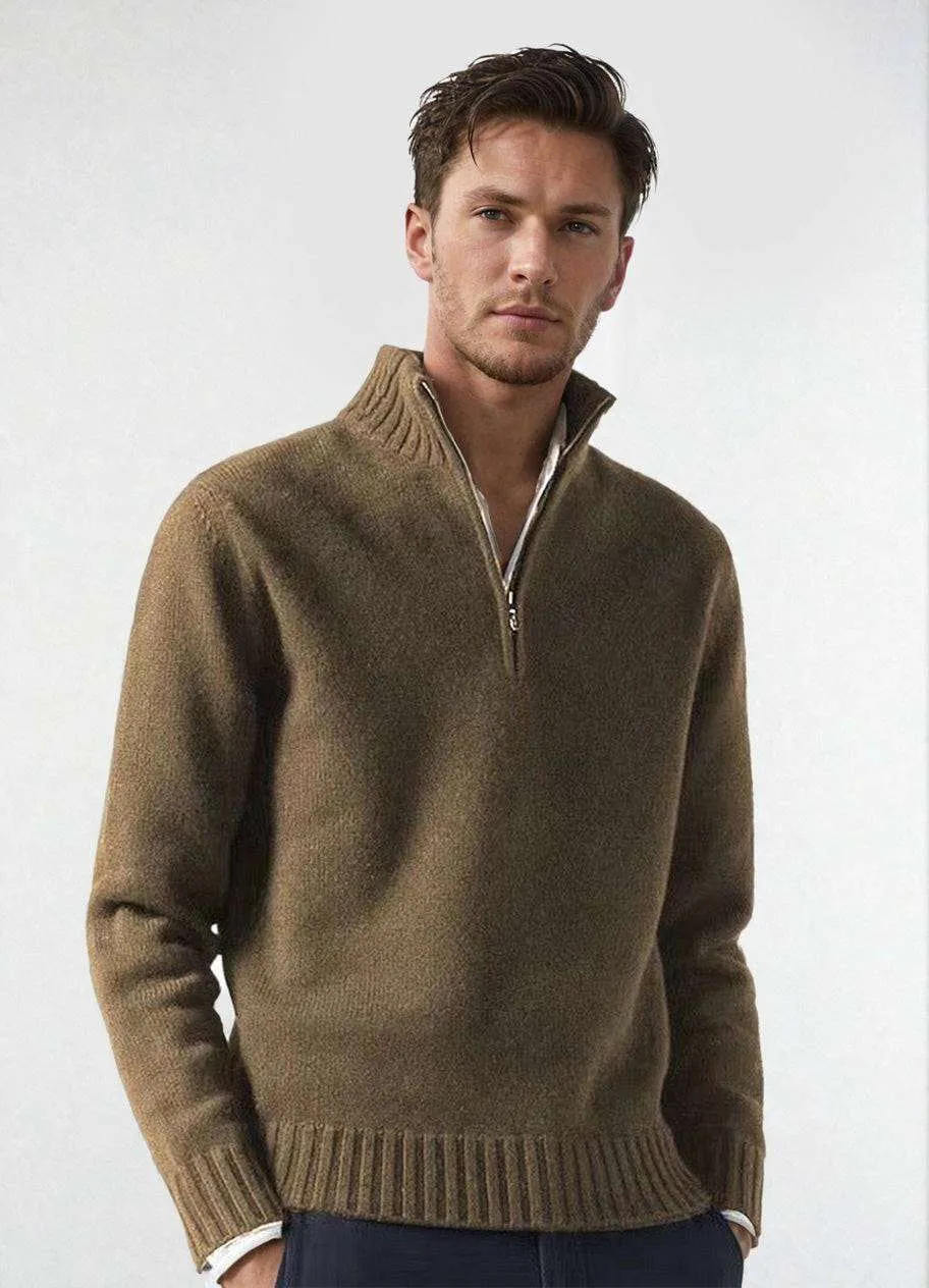 Maria Fernanda® | Half zip sweater