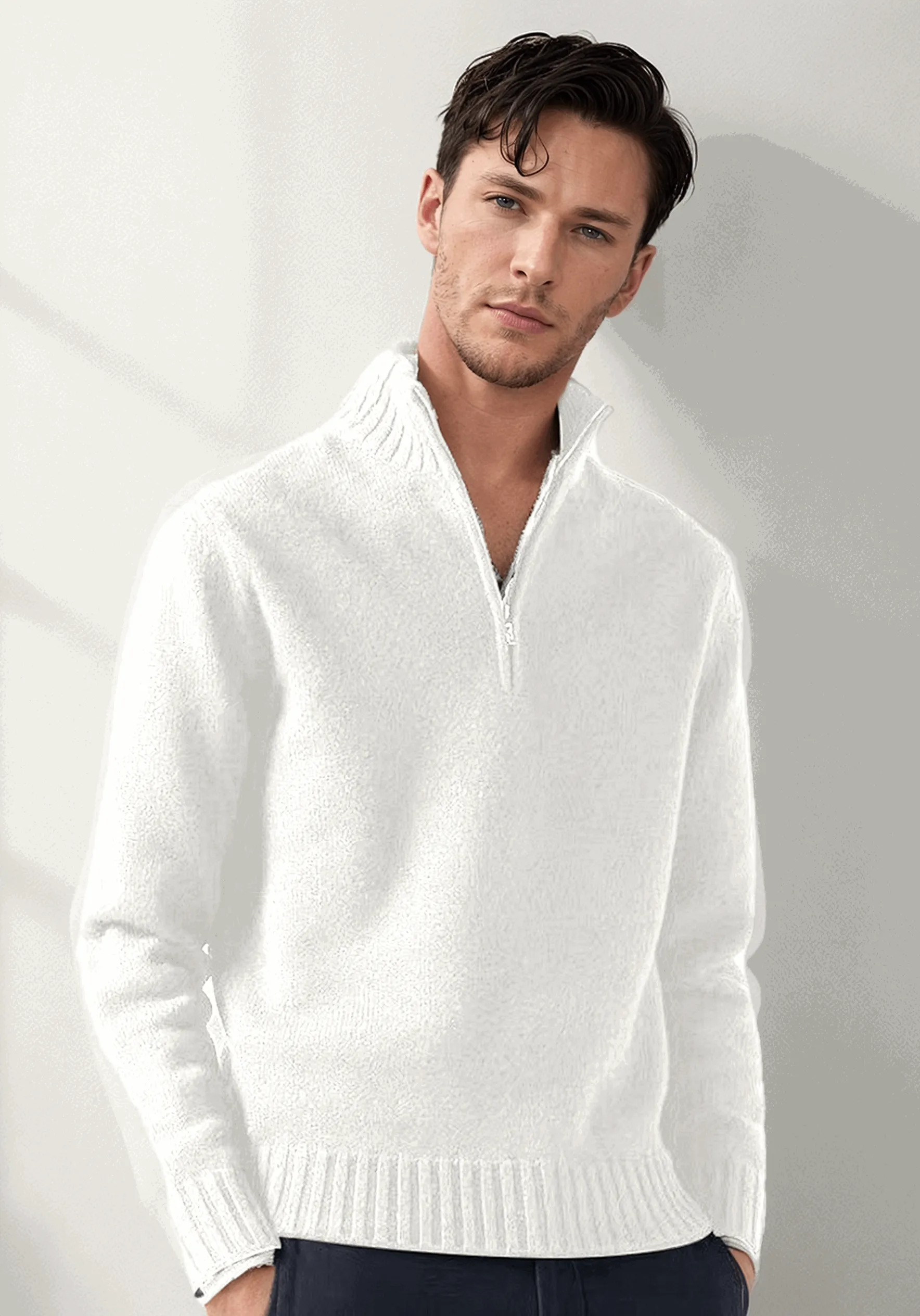 Maria Fernanda® | Half zip sweater