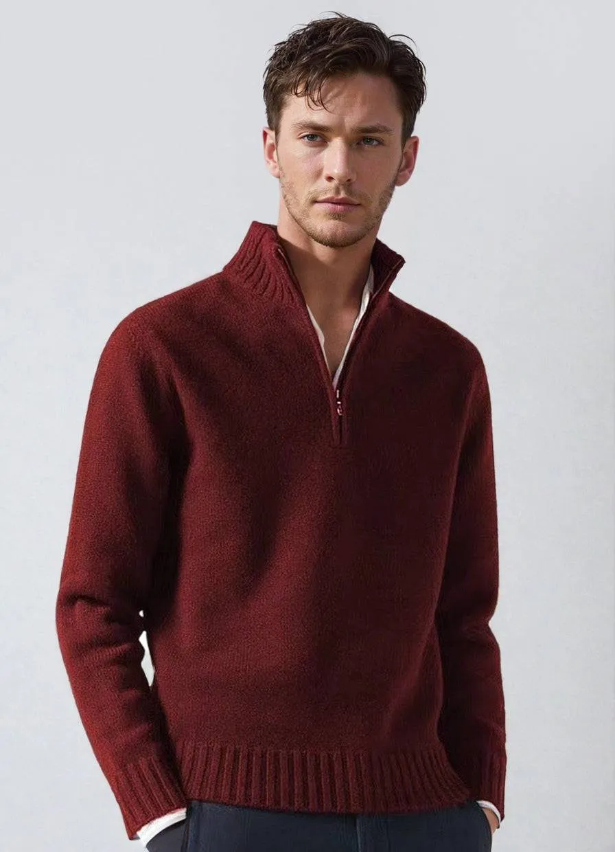 Maria Fernanda® | Half zip sweater