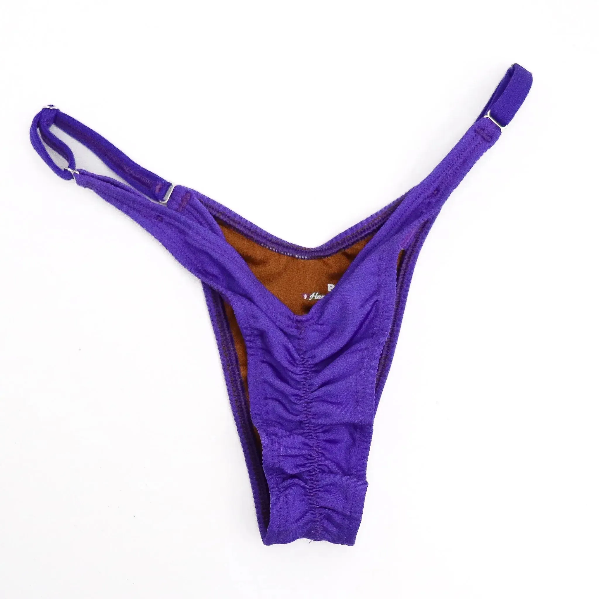 Matte Purple Fit Model Competition Suit