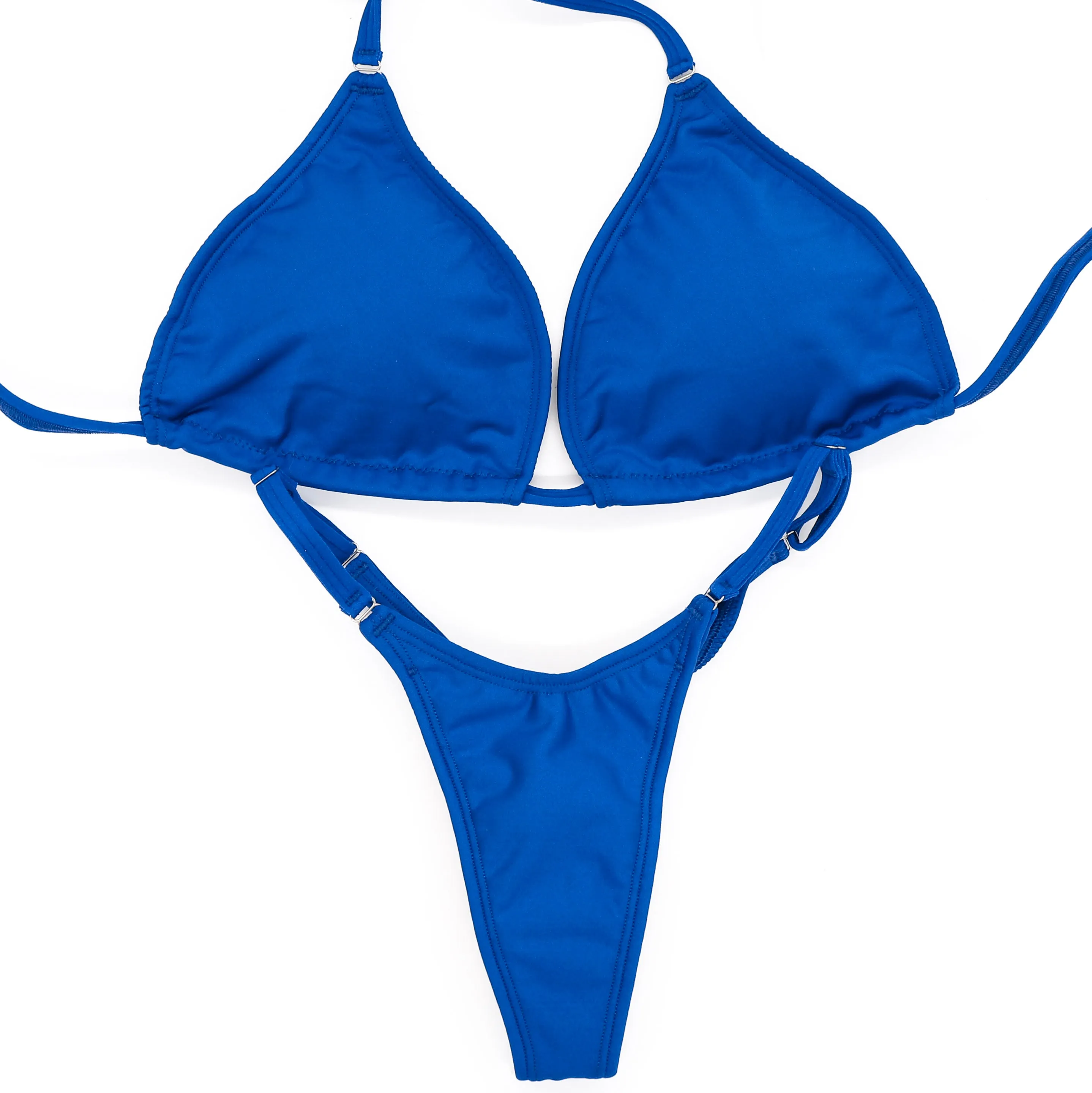 Matte Royal Blue Fit Model Competition Suit