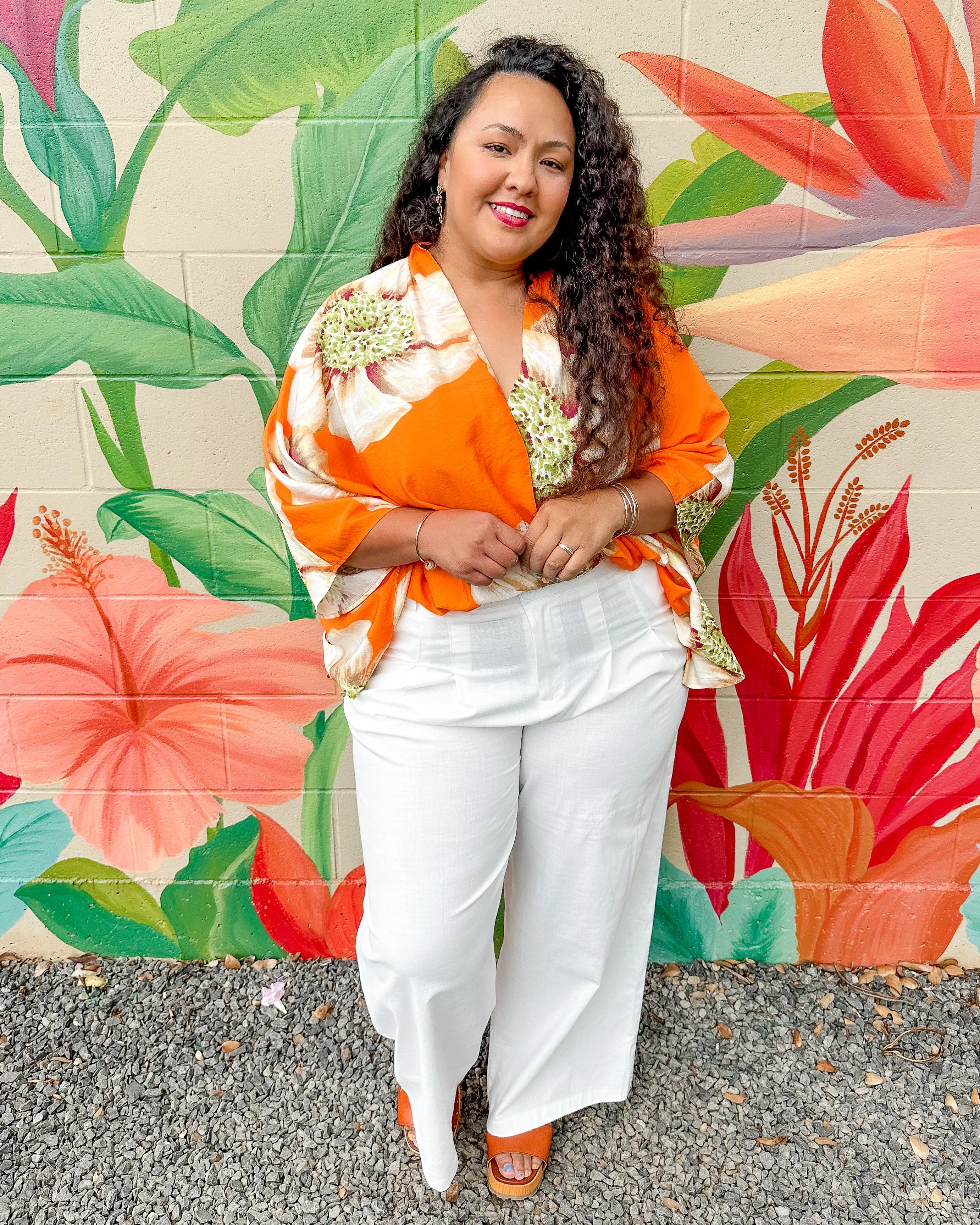 Maya Papaya Blouse