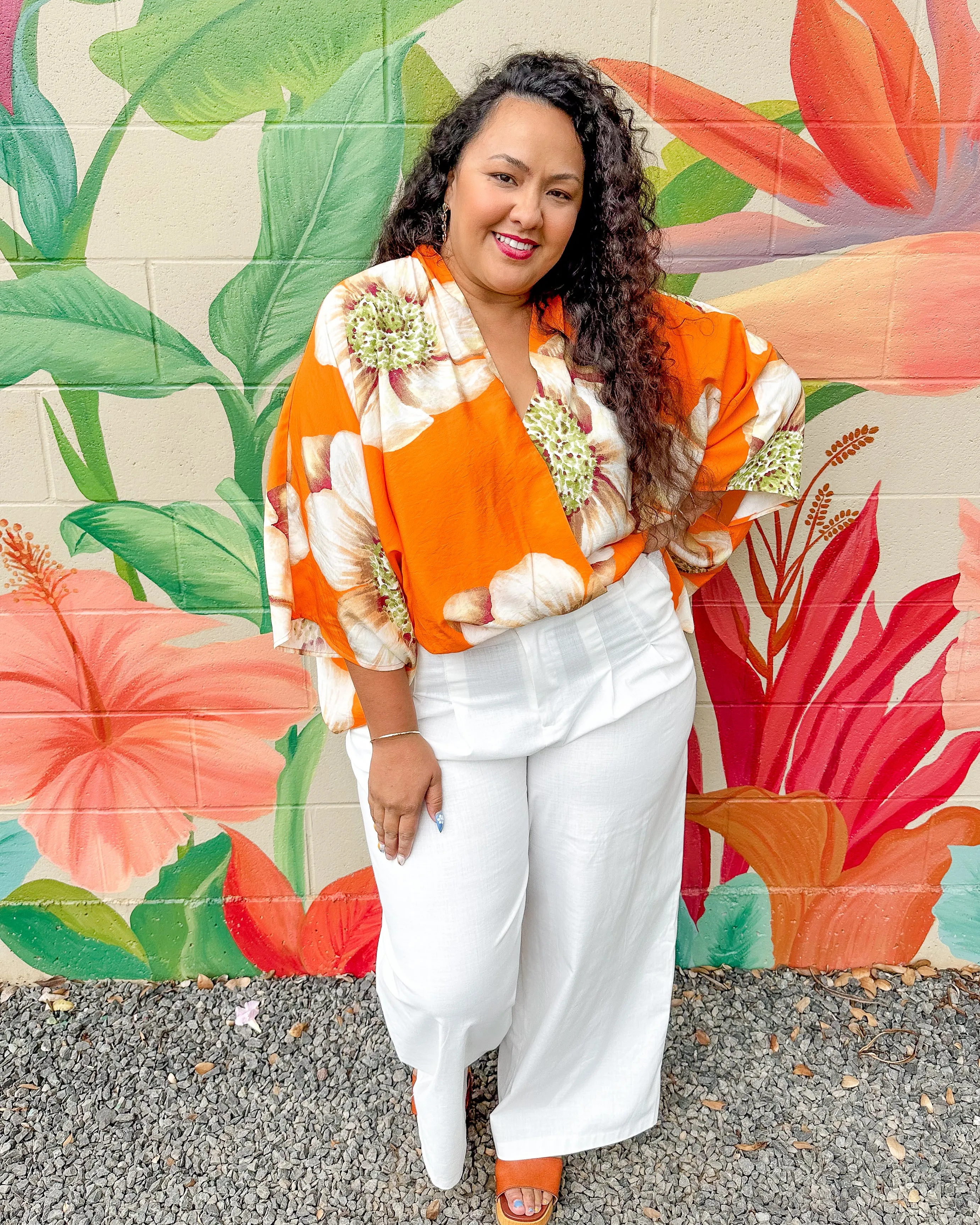 Maya Papaya Blouse