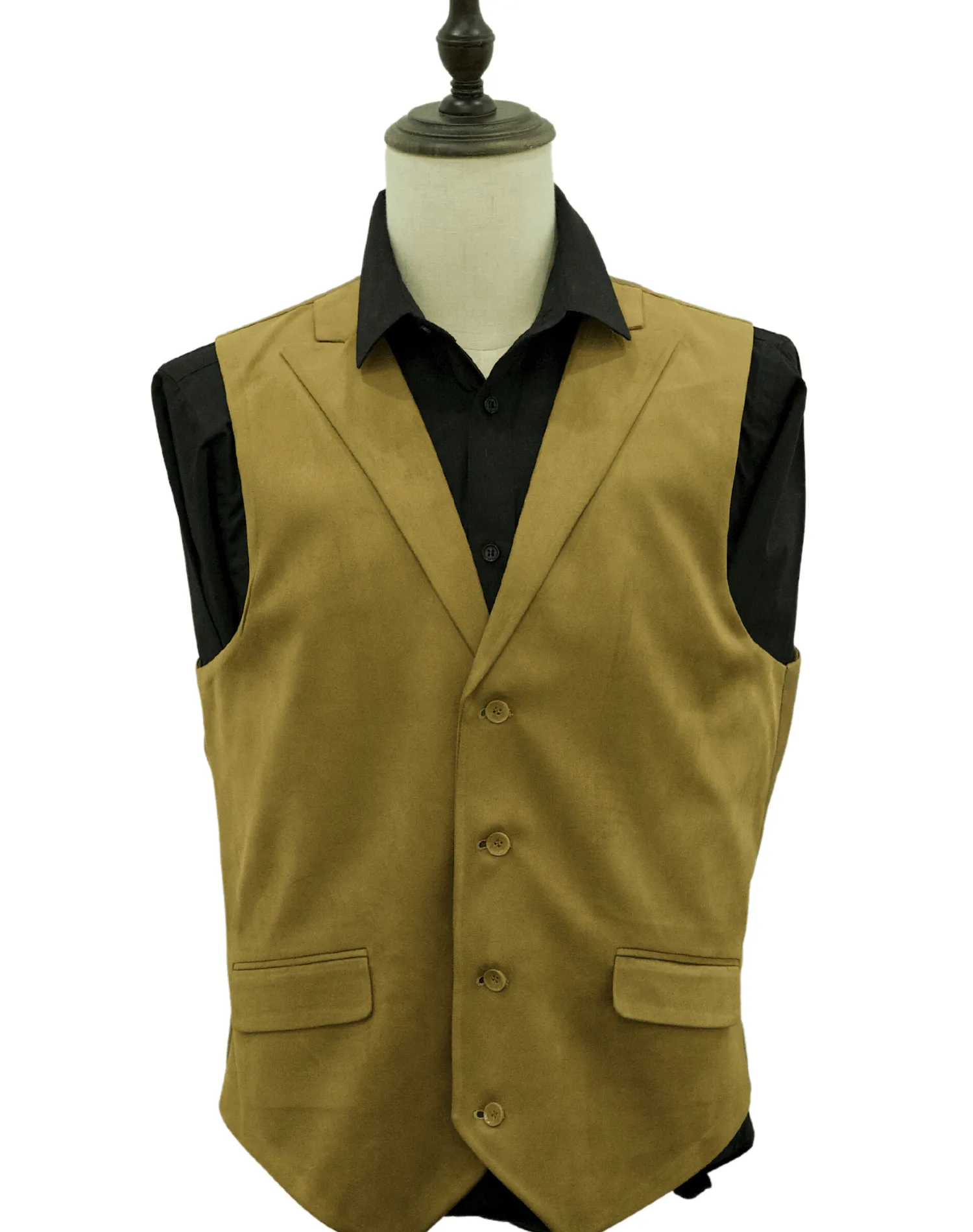 Mazari Modern Fit Vested Suit Pett Compo - Gray 2306