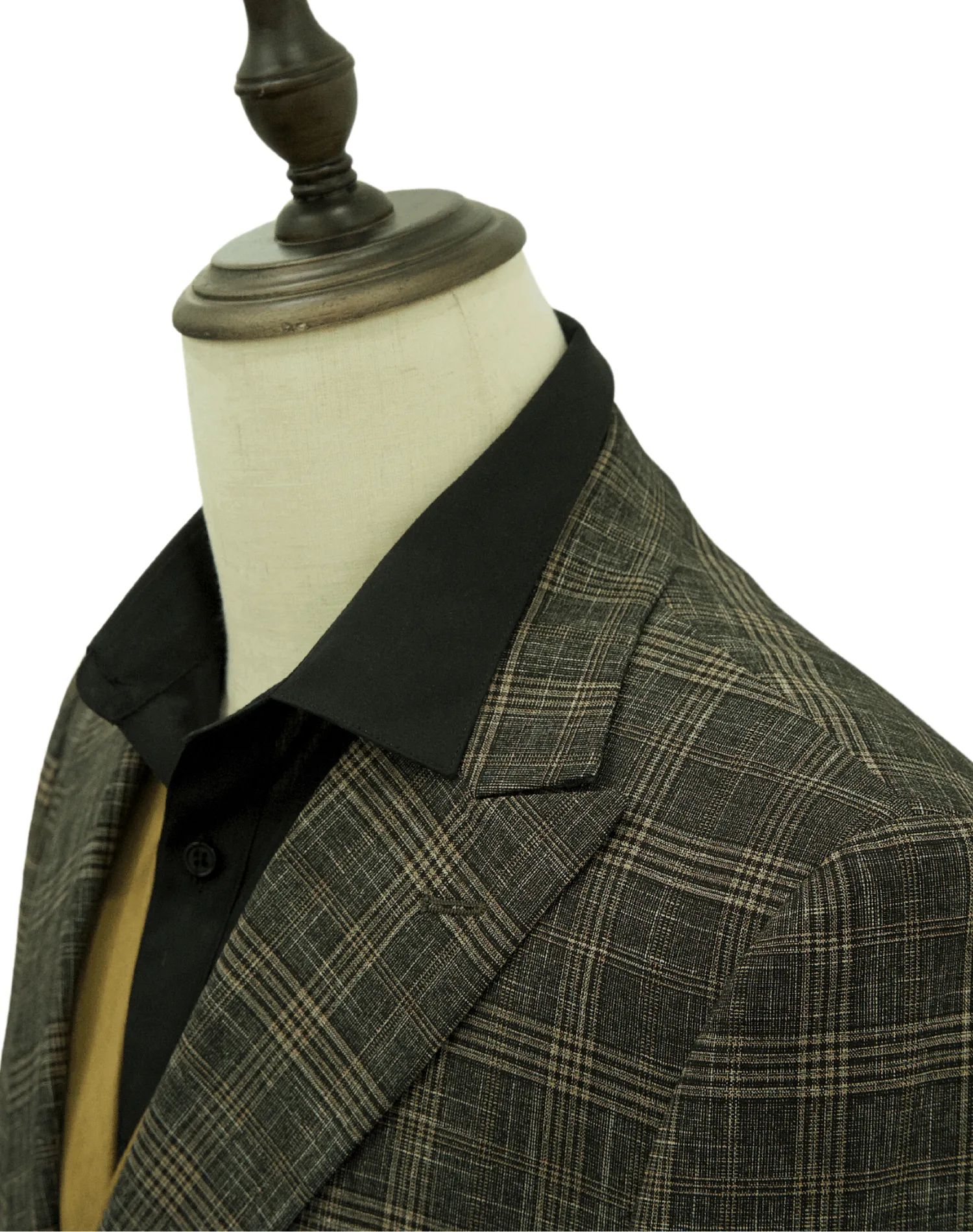 Mazari Modern Fit Vested Suit Pett Compo - Gray 2306