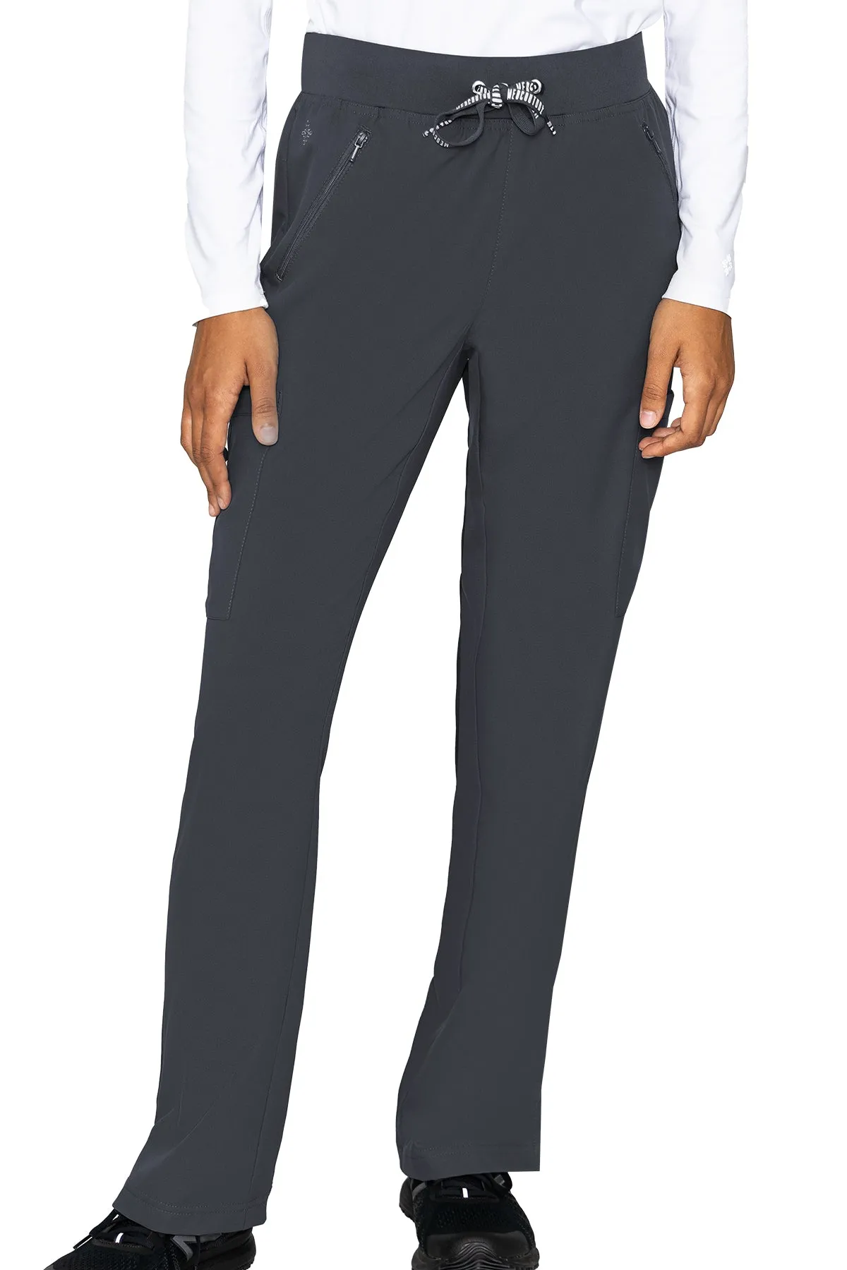 Med Couture Scrub Pants Insight Zipper Pocket Petite 2702
