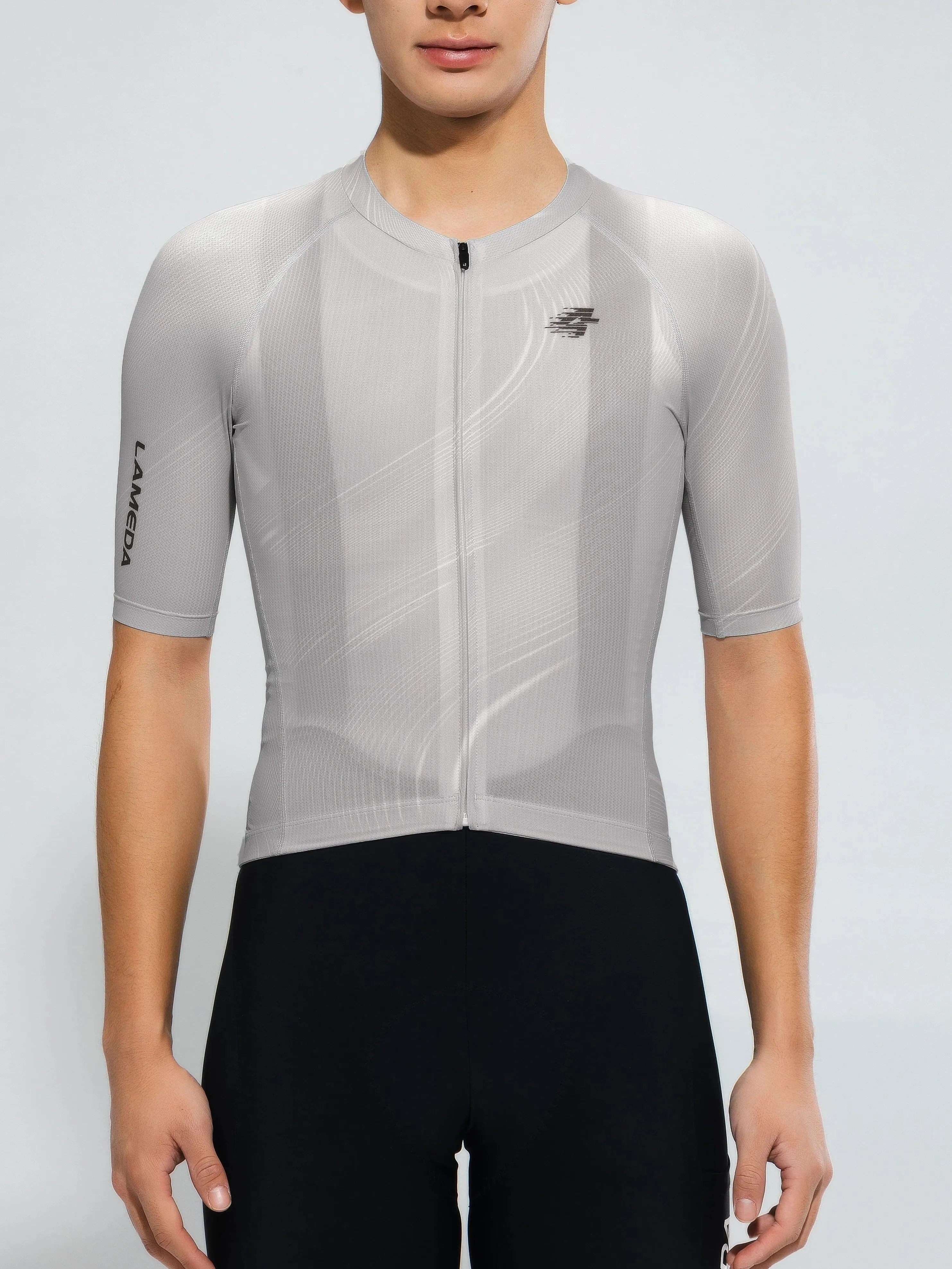 Men's Basic Cycling Jersey 2025SSXX590SS - Gray
