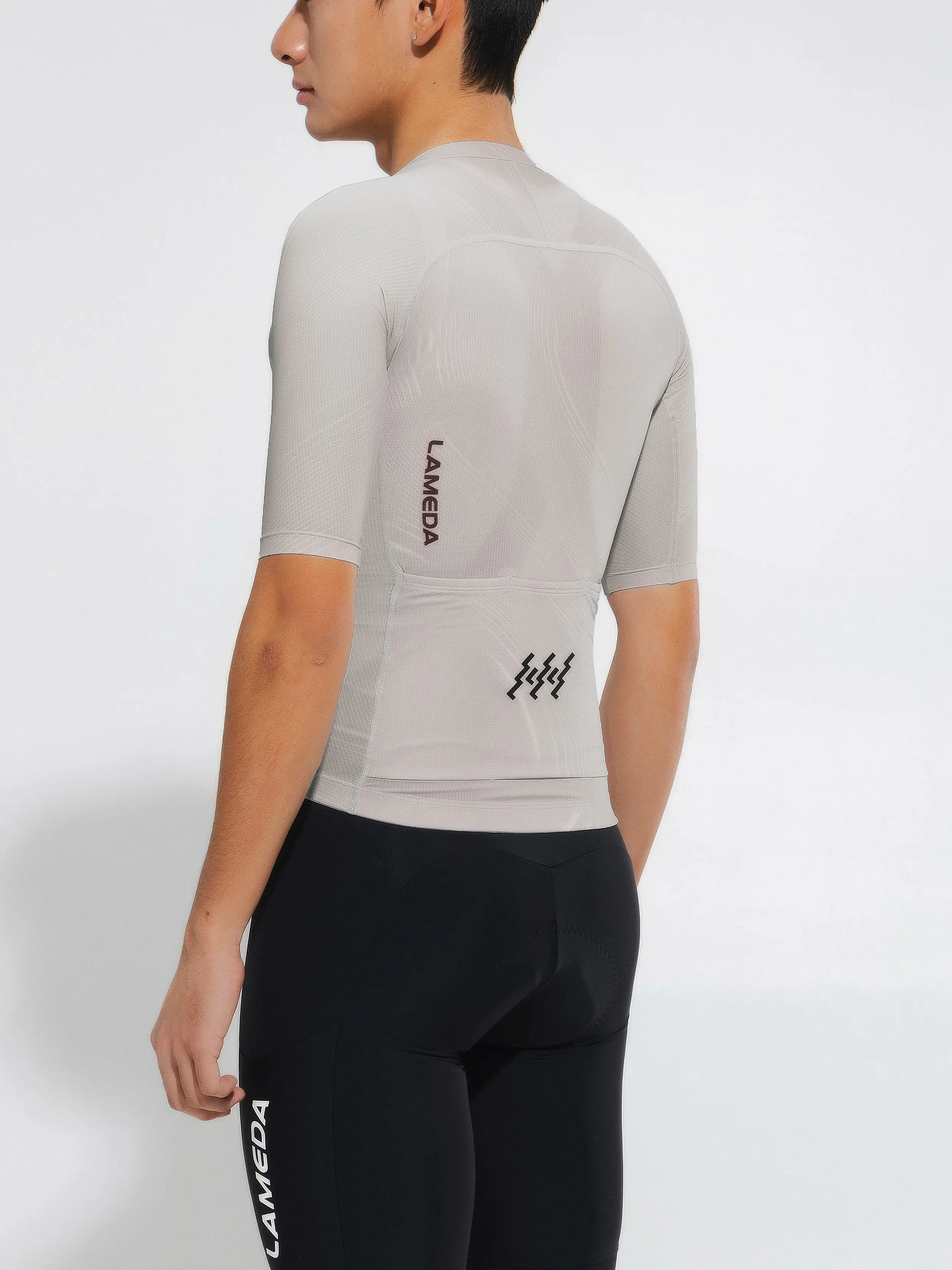 Men's Basic Cycling Jersey 2025SSXX590SS - Gray