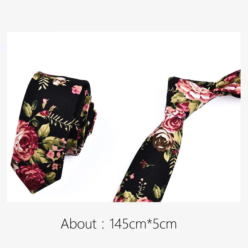 Mens Designer Skinny Flower Rose Paisley Pocket Square Handkerchief Butterfly Bow Tie Neck Tie Set Lots