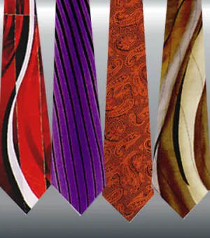 Mens Designer Ties (Designed In Italy)