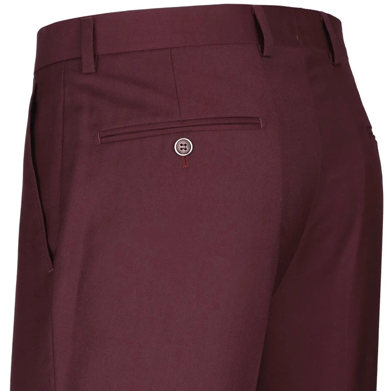 Men's Renoir Two Piece Burgundy Shawl Tuxedo Slim Fit