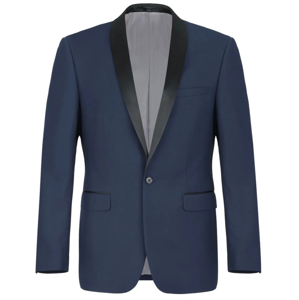 Men's Renoir Two Piece Navy Shawl Tuxedo Slim Fit