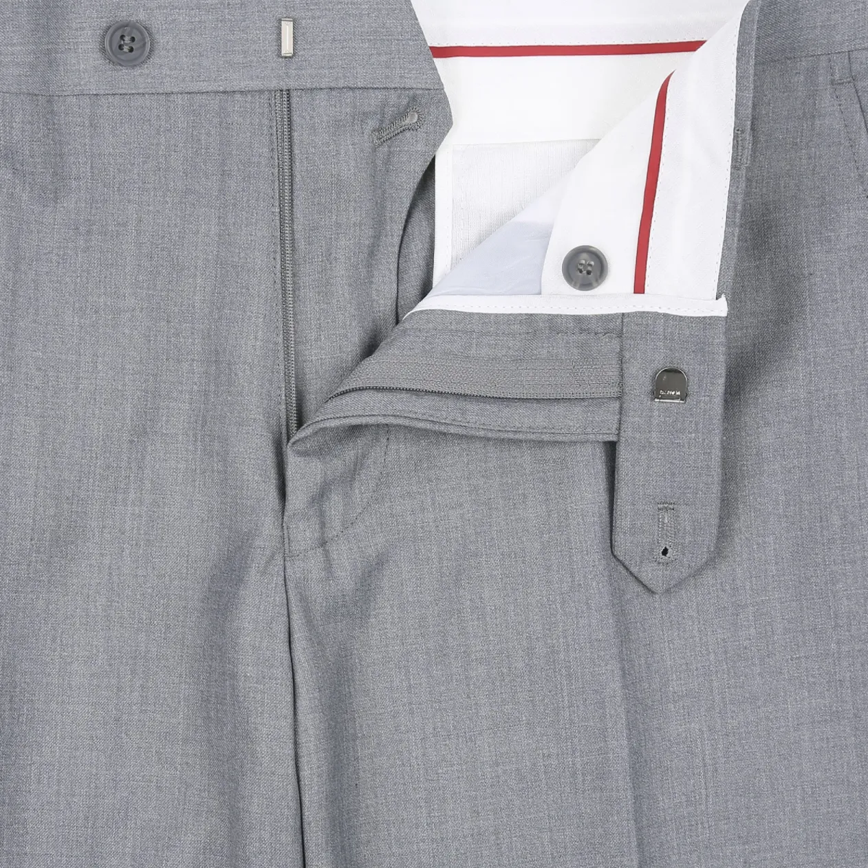 Men's Renoir Two Piece Silver Slim Fit Suit