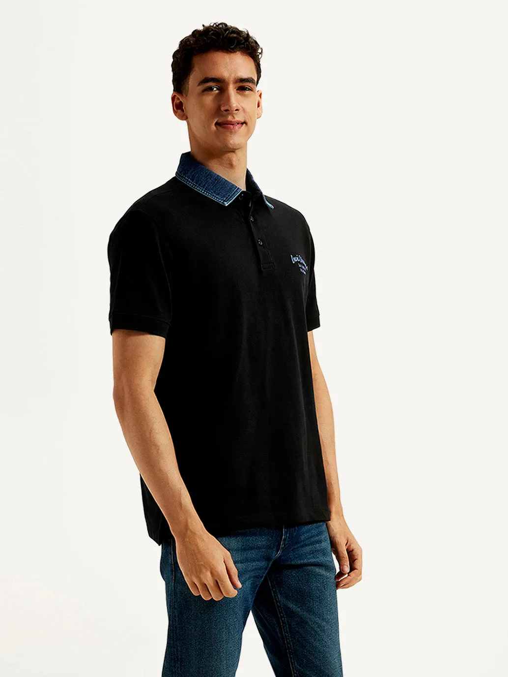Men's Solid Slim Fit T-shirt