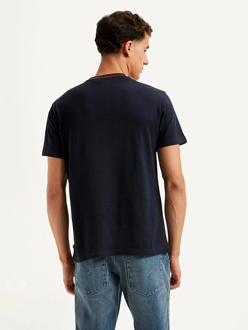 Men's Solid Slim Fit T-shirt