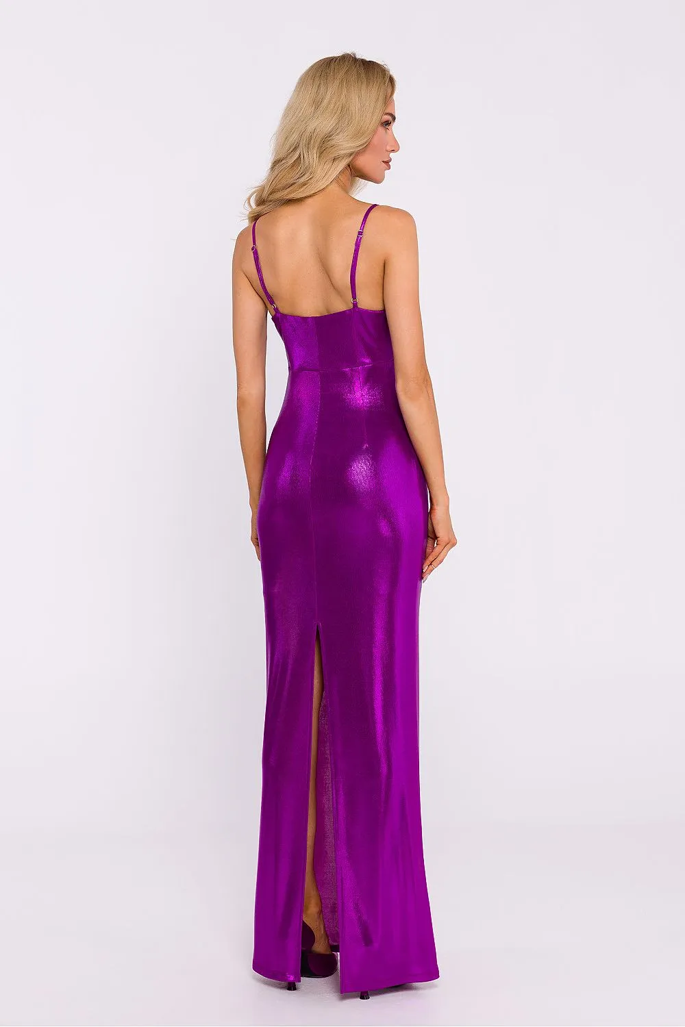 Metallic Sheen A-line Dress