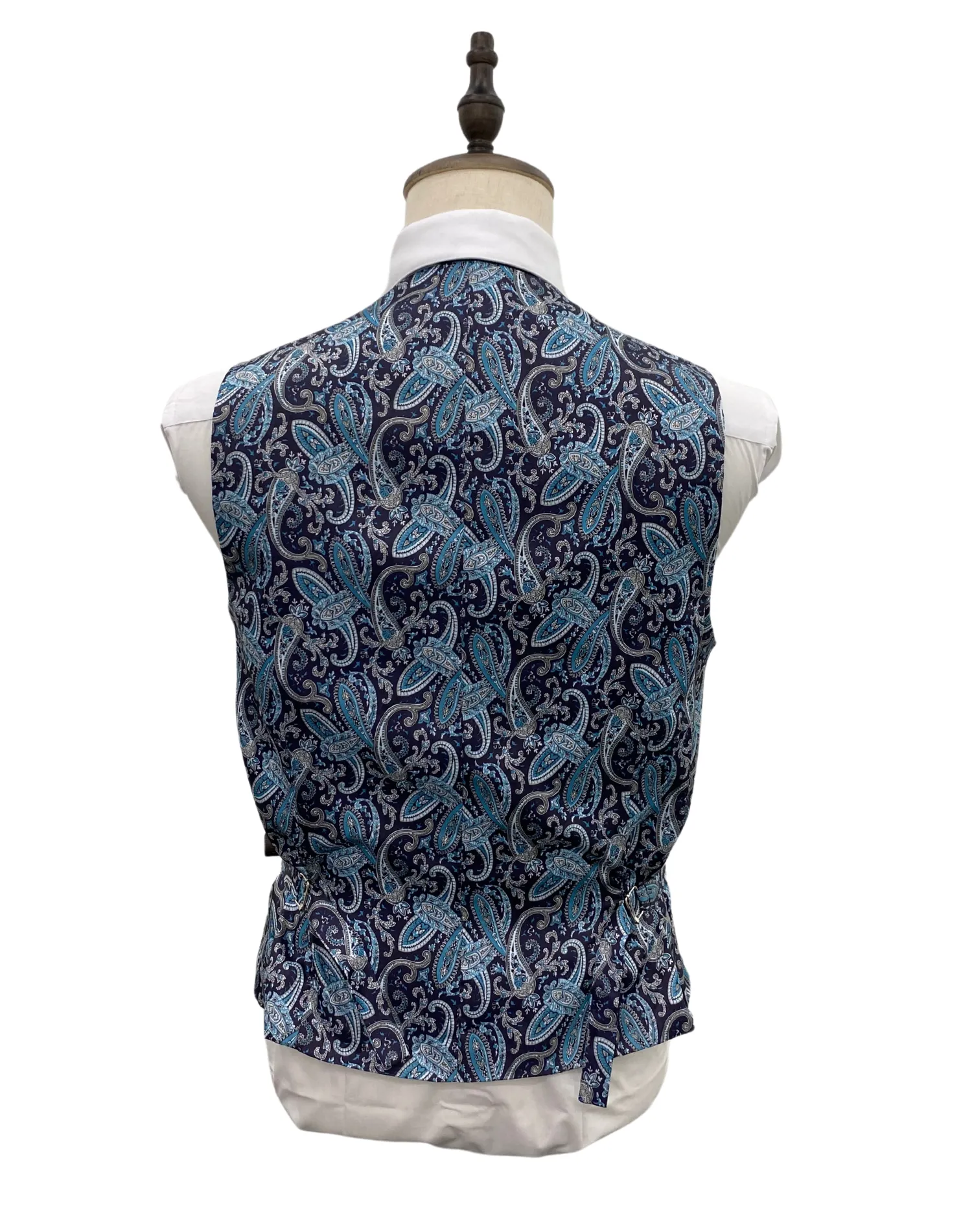Michael Adams Textured Modern Fit Vested Suit - Egg Plant 3220