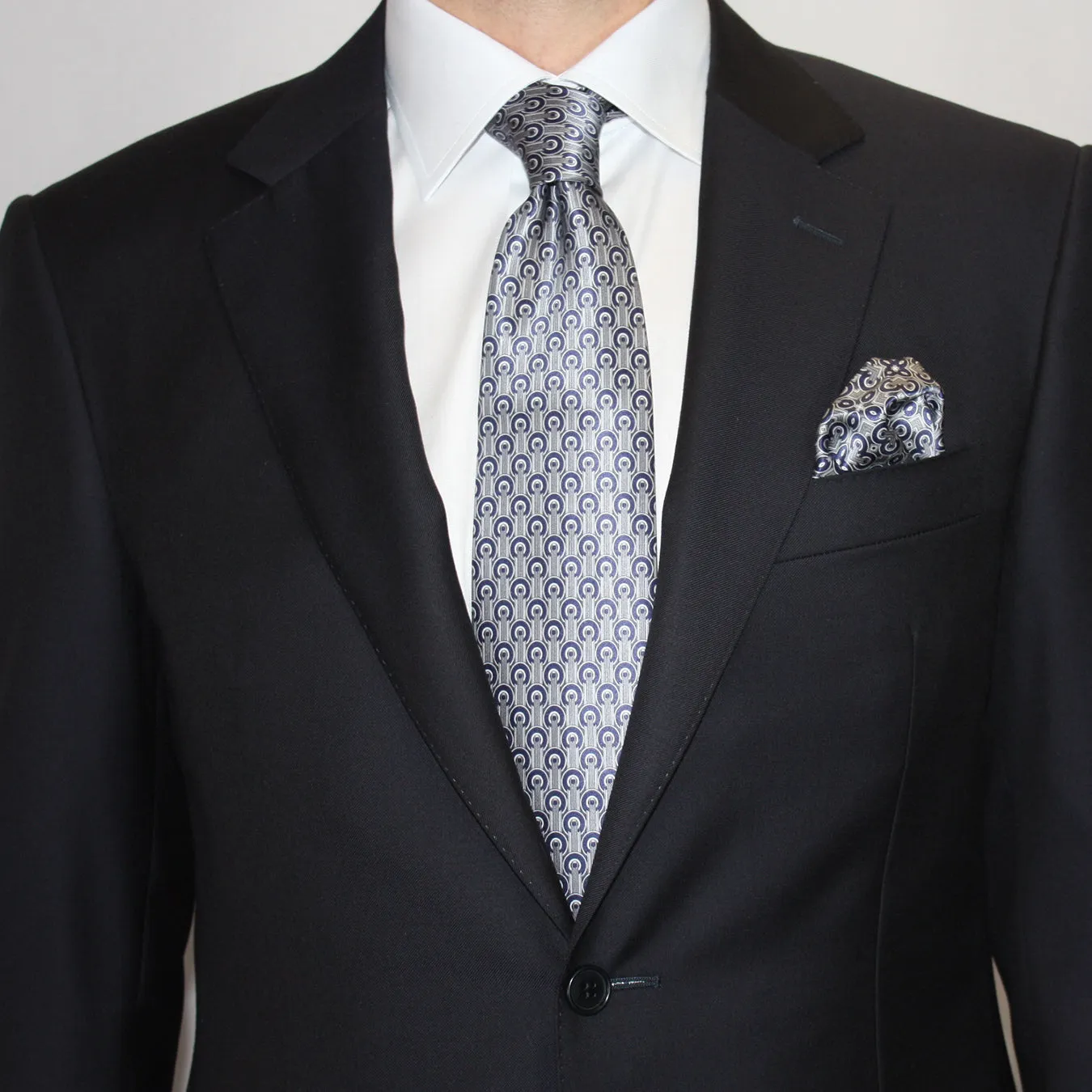 Midnight Blue Wool Suit