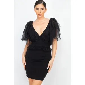 Mini Dress in Black