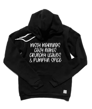 Misty Mornings Fall Hoodie | Halloween Hoodie | Soft Unisex Fleece Hoodie